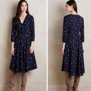 Tyhlo Acadie Tie-Neck Dress